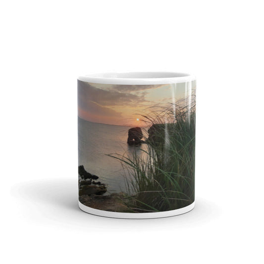 Tasse Lever De Soleil Magnifique Des ĂŽles La Madeleine